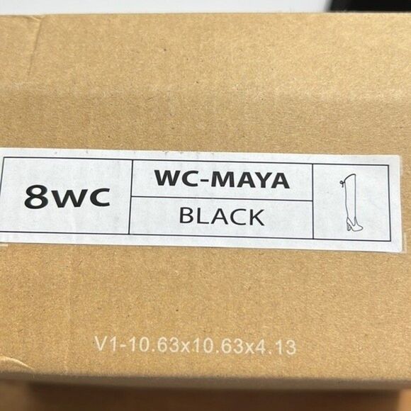 Journee Collection Maya Over the Knee Wide Calf Boots size 8 - Picture 6 of 6